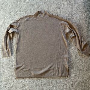 Banana Republic light brown sweater with button details size XL